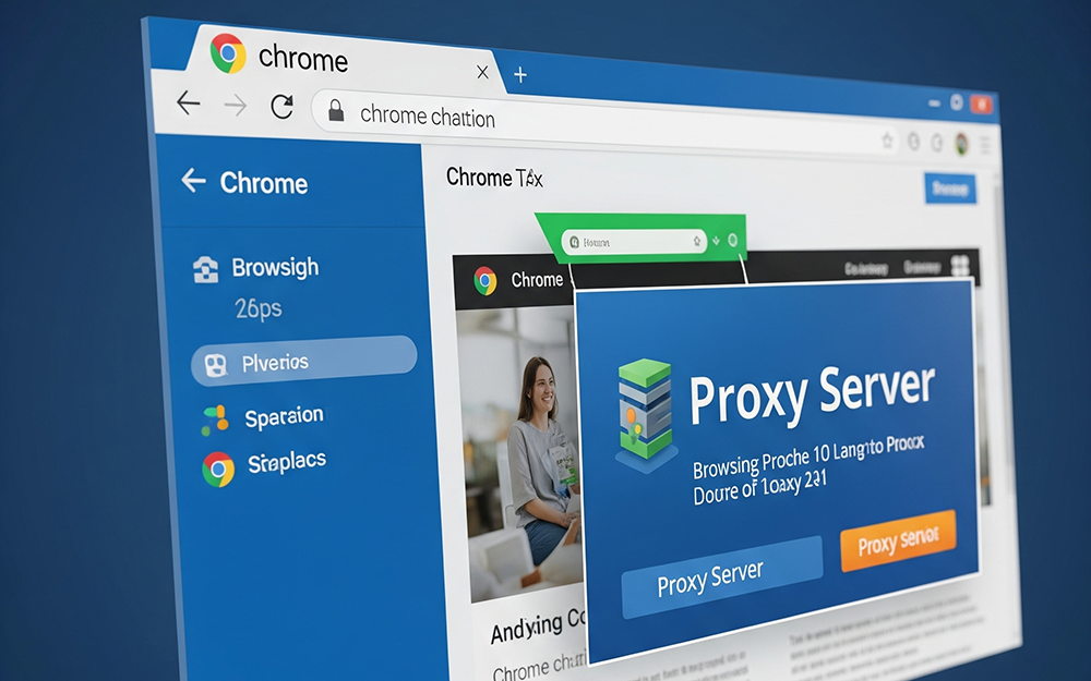thiet lap proxy tren trinh duyet chrome - Home